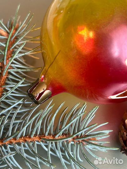 Елочная игрушка звезда колосья агитация