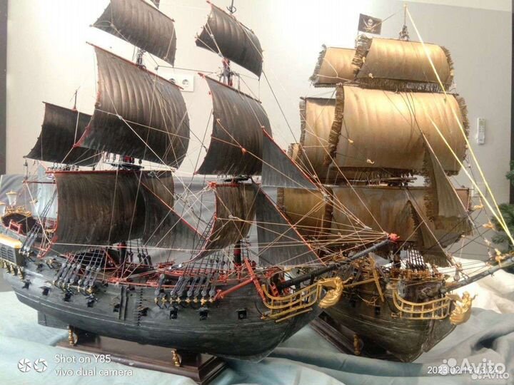 Сборная модель корабля 