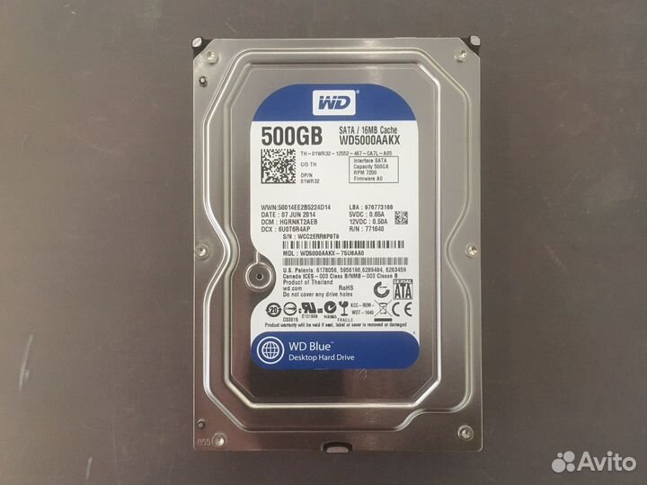 Жесткий диск WD 500Гб