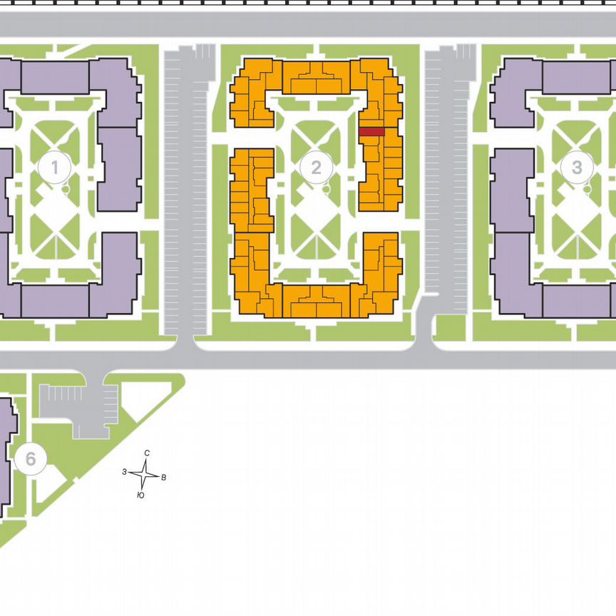 Квартира-студия, 25,6 м², 3/4 эт.