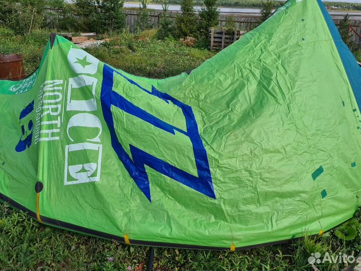 Кайт North Dice 13 метров и планка бу