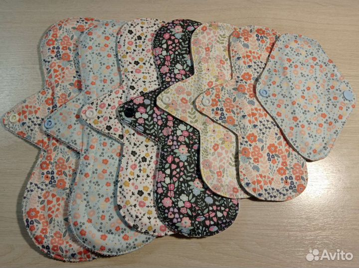 Многоразовые женские прокладки (готовые наборы)