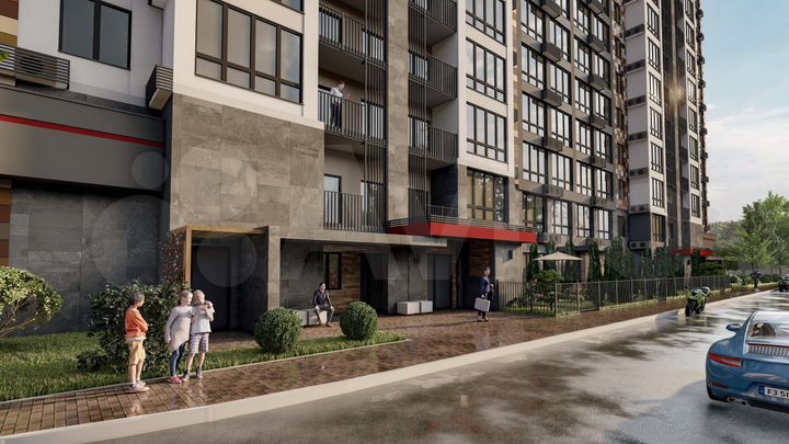 2-к. квартира, 61,5 м², 11/17 эт.