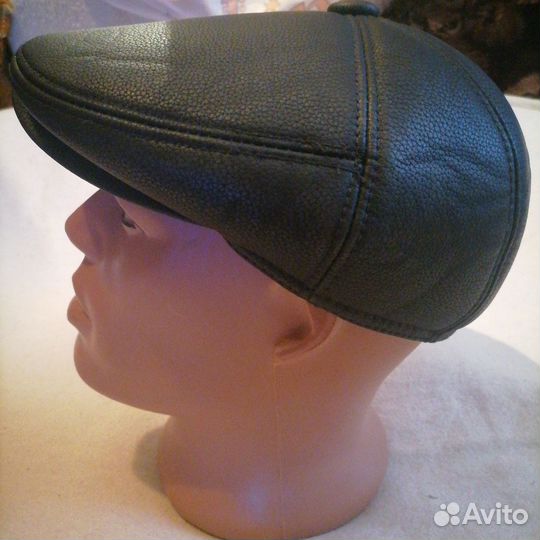 Новая Кожаная кепка, 59 размер