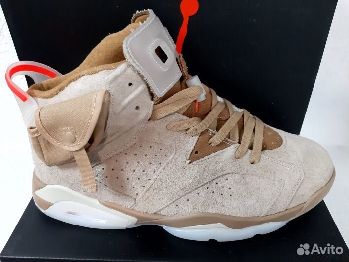 Кроссовки мужские Nike Air Jordan 6 кожаные 45 р