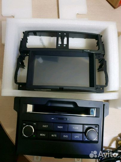 Мультимедийный ресивер android toyota prado 150