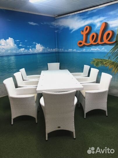 Комплект мебели из искусственного ротанга