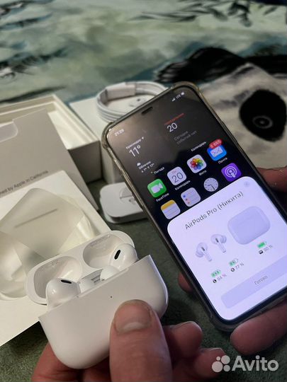 Беспроводные наушники apple airpods pro 2 premium+