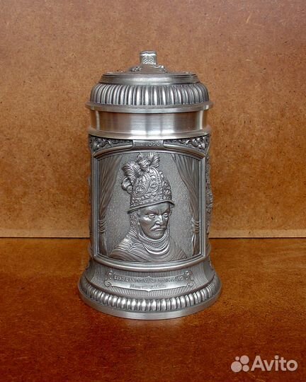 Продаю немецкую оловянную пивную кружку