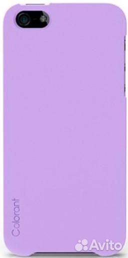 Чехол накладка для iPhone 5/5s (Colorant purple)