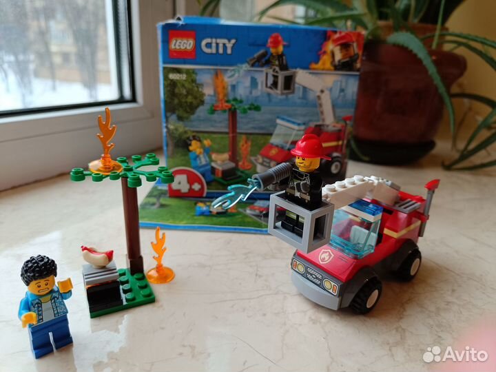 Лего 60212 Пожар на пикнике 4+