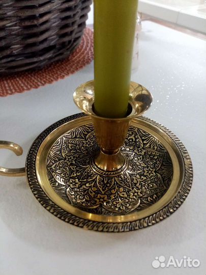 Подсвечники. Латунь