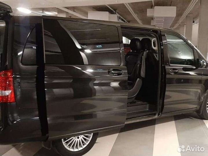 Аренда минивэна с водителем, мерседес v class