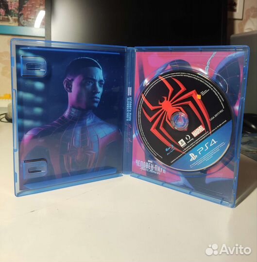 Игра для ps4 человек паук Майлз Моралес