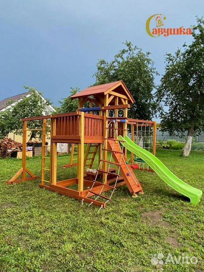 Детский уличный спортивный комплекс для дачи