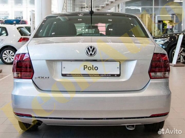 Задний бампер VW Polo 5 2009-2020 A7W