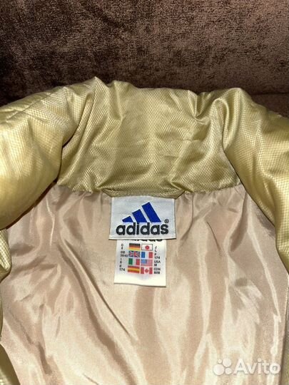 Пуховик Adidas оригинал размер L - XL