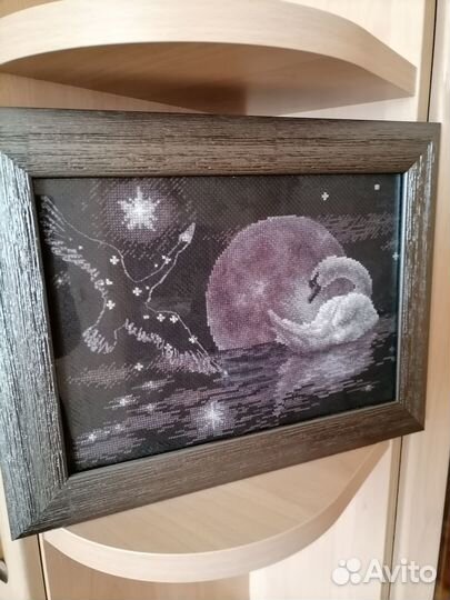 Картина вышитая крестиком