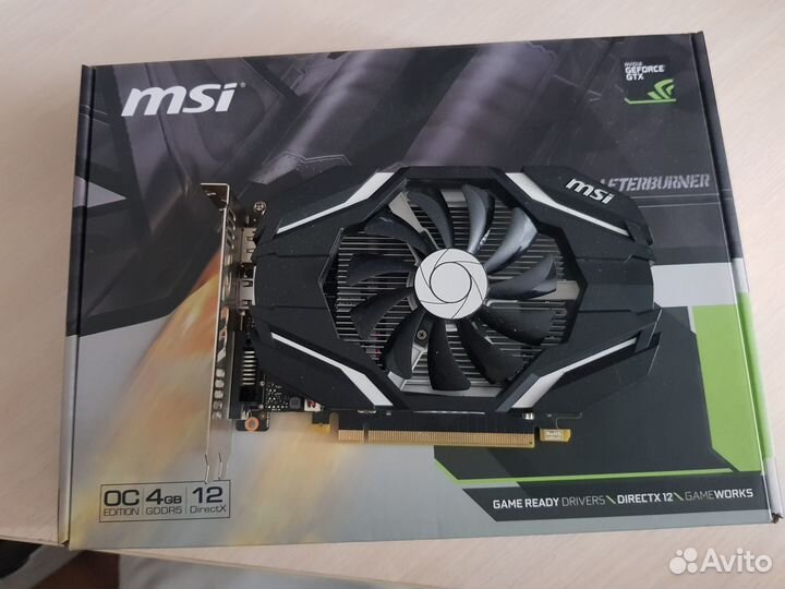 Видеокарта gtx 1050 ti 4gb