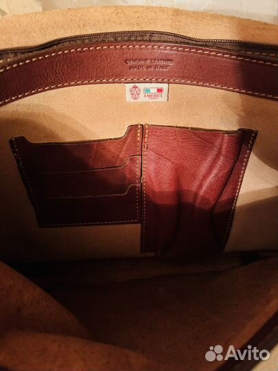 Мужская кожаная сумка I Medici