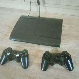 Игровая приставка ps3 500гб, прошитая