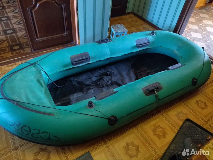 Лодка резиновая Двухместная надувная