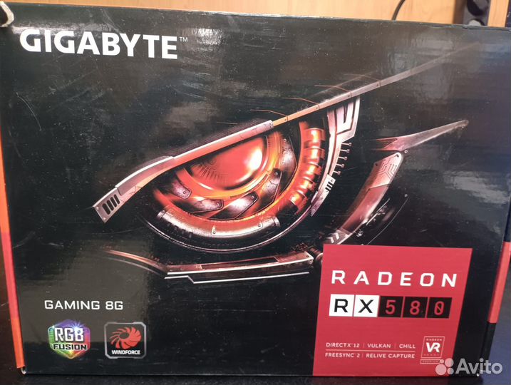 Видеокарта RX 580