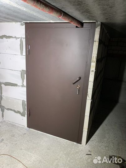 Дверь металлическая, для подвала, на заказ