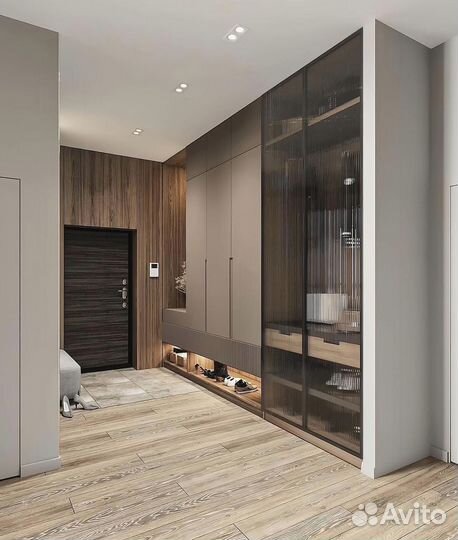 Прихожая со шкафом