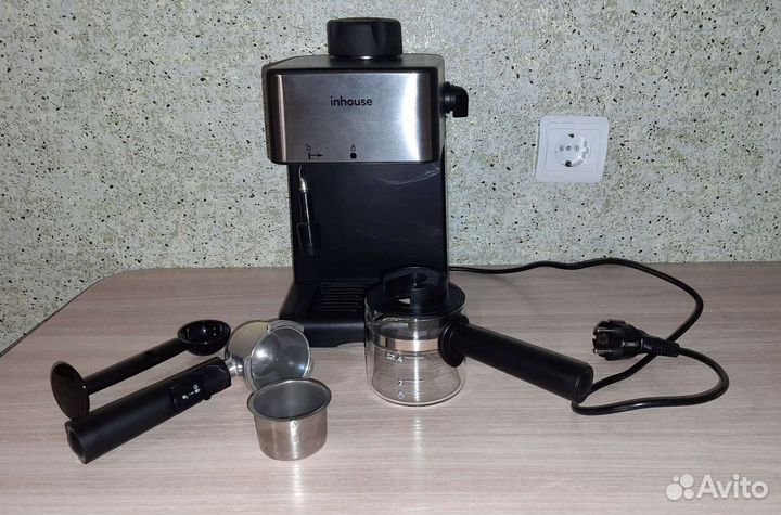 Кофеварка рожковая inhouse
