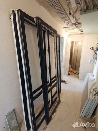 Окна витражные 5,3м х 2,2м