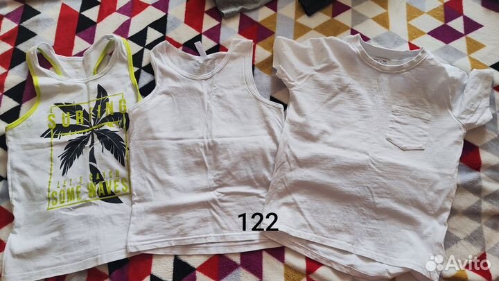 Вещи и обувь пакетом 116,122