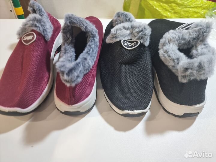 Утеплённые кеды 37-38