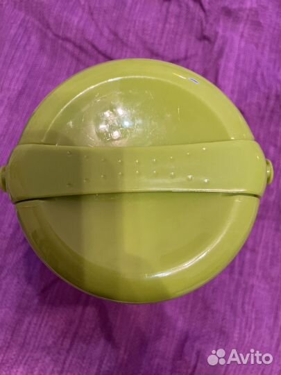 Термос для еды, с контейнерами (3шт) и приборами