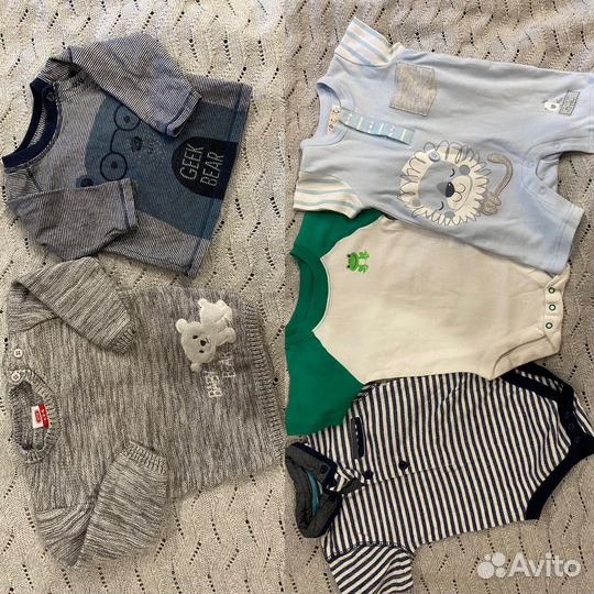 Детские вещи на маличика 3-6,6-9