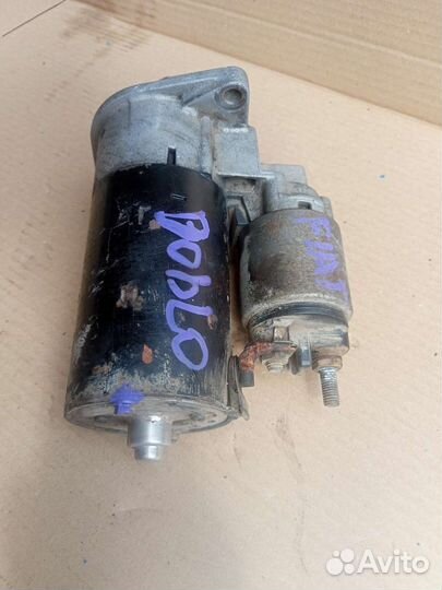 Стартер на Fiat Doblo 1,9 JTD