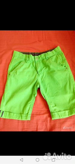 Шорты джинсовые для мальчика на 10-12 лет Акула