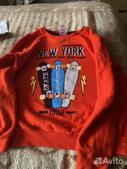 Лонгслив для мальчика 128