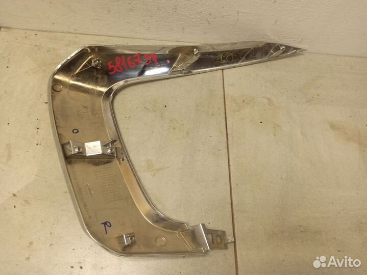 Накладка переднего бампера