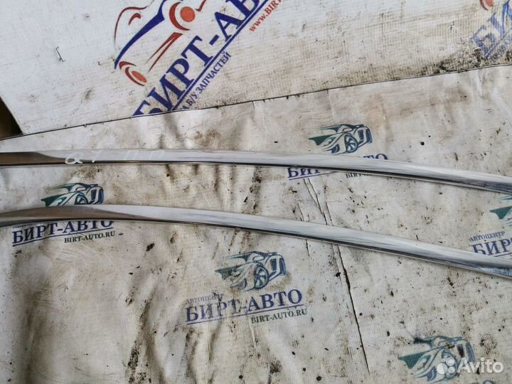 Хромированные молдинги передних дверей Audi Q7