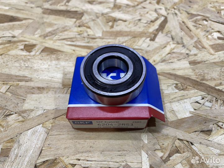 Задний подшипник распредвала днепр 6204.2RS SKF