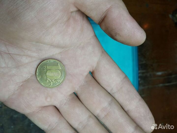 Монета брак разворот