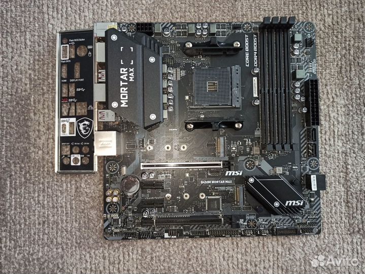 Материнская плата B450 B350 gigabyte asrock MSI