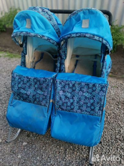 Детские санки коляска бу