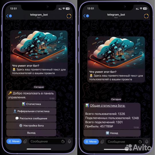 IT - готовый онлайн бизнес в телеграм боте
