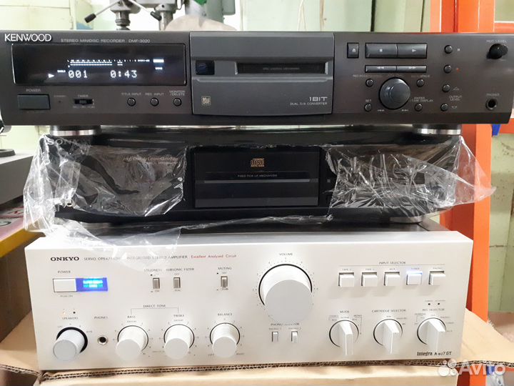Минидисковая дека kenwood DMF - 3020