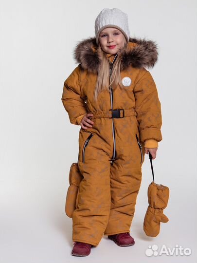 Зимний комбинезон для девочки