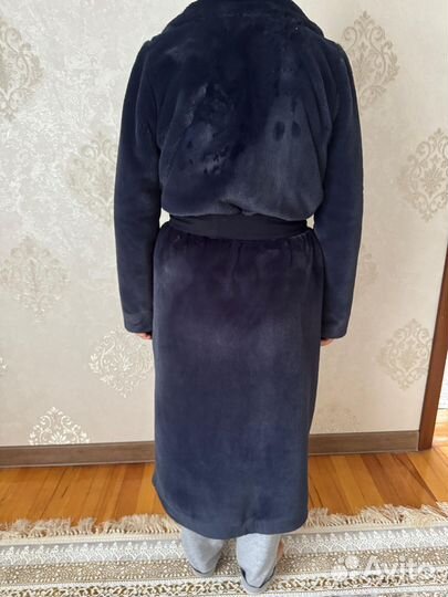 Шуба из эко меха