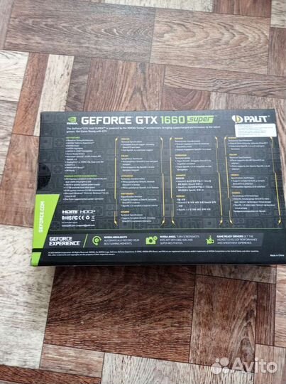 Palit GeForce GTX 1660 super Gaming Pro OC