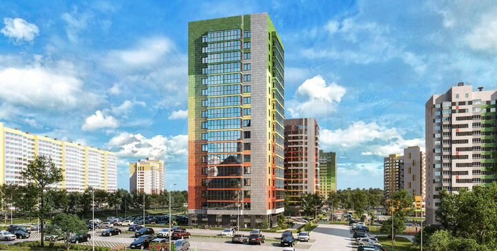 1-к. квартира, 40,4 м², 14/17 эт.